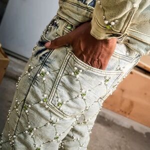 NWT VALABASAS STACKED JEANS SZ. 30 X 31